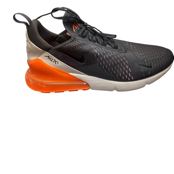 NIKE AIR MAX 270 Thunder
Grey Total Orange Men’s SZ 12 Athletic Shoe EUC - Picture 10 of 15